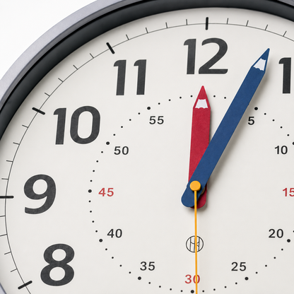 Educational Wall Clock