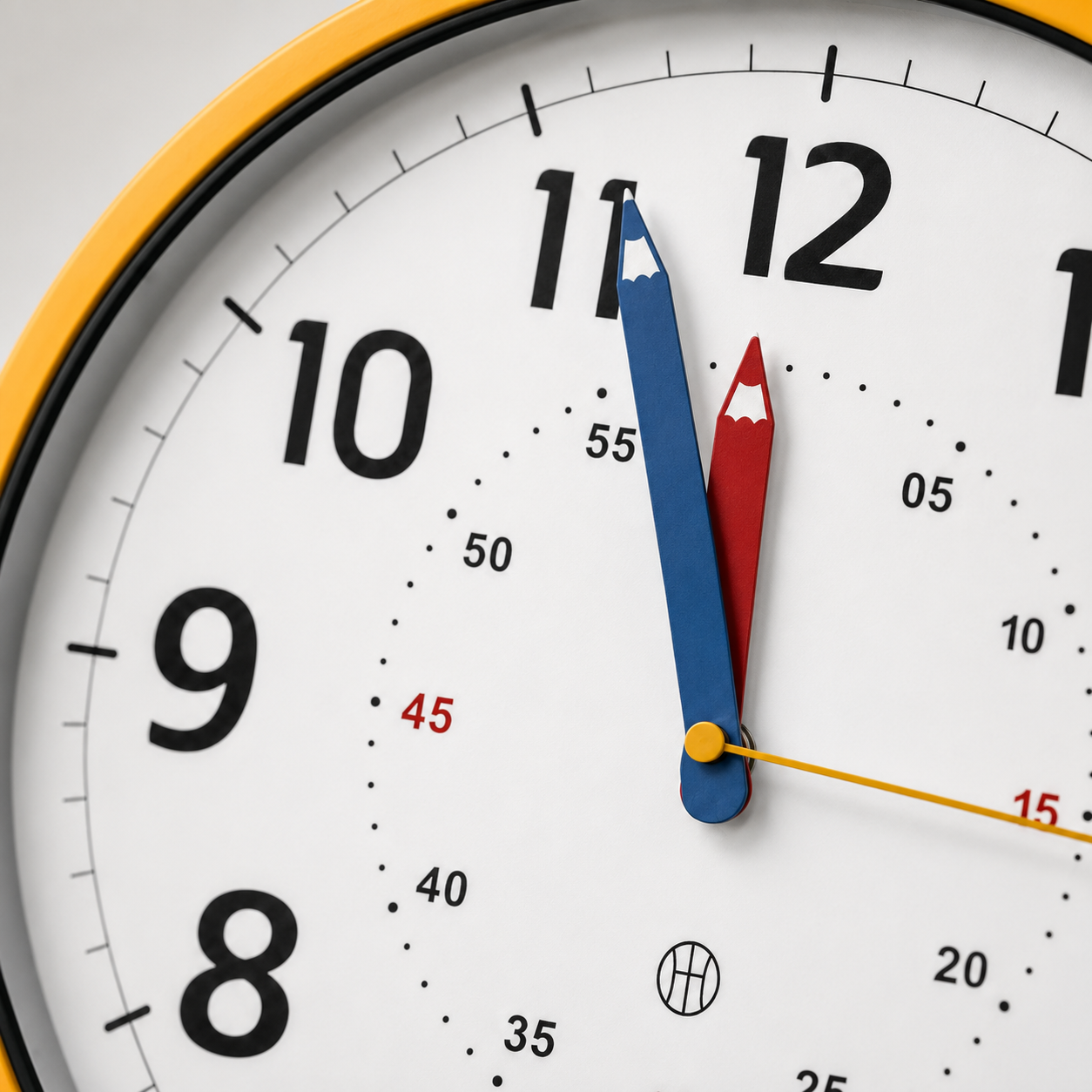 Educational Wall Clock
