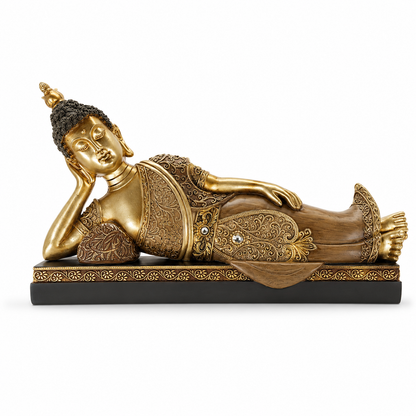 Reclining Buddha Home Decor Statue