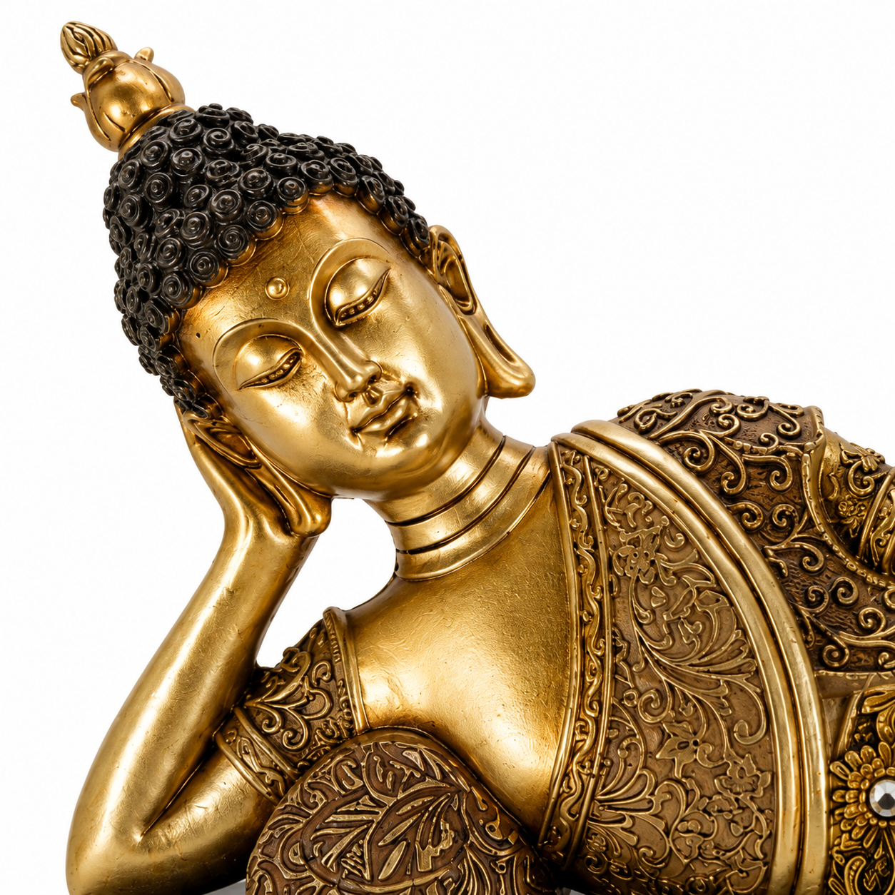 Reclining Buddha Home Decor Statue