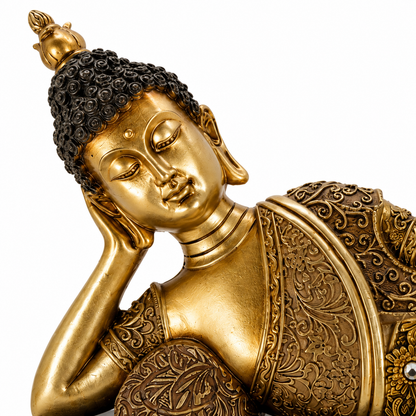 Reclining Buddha Home Decor Statue