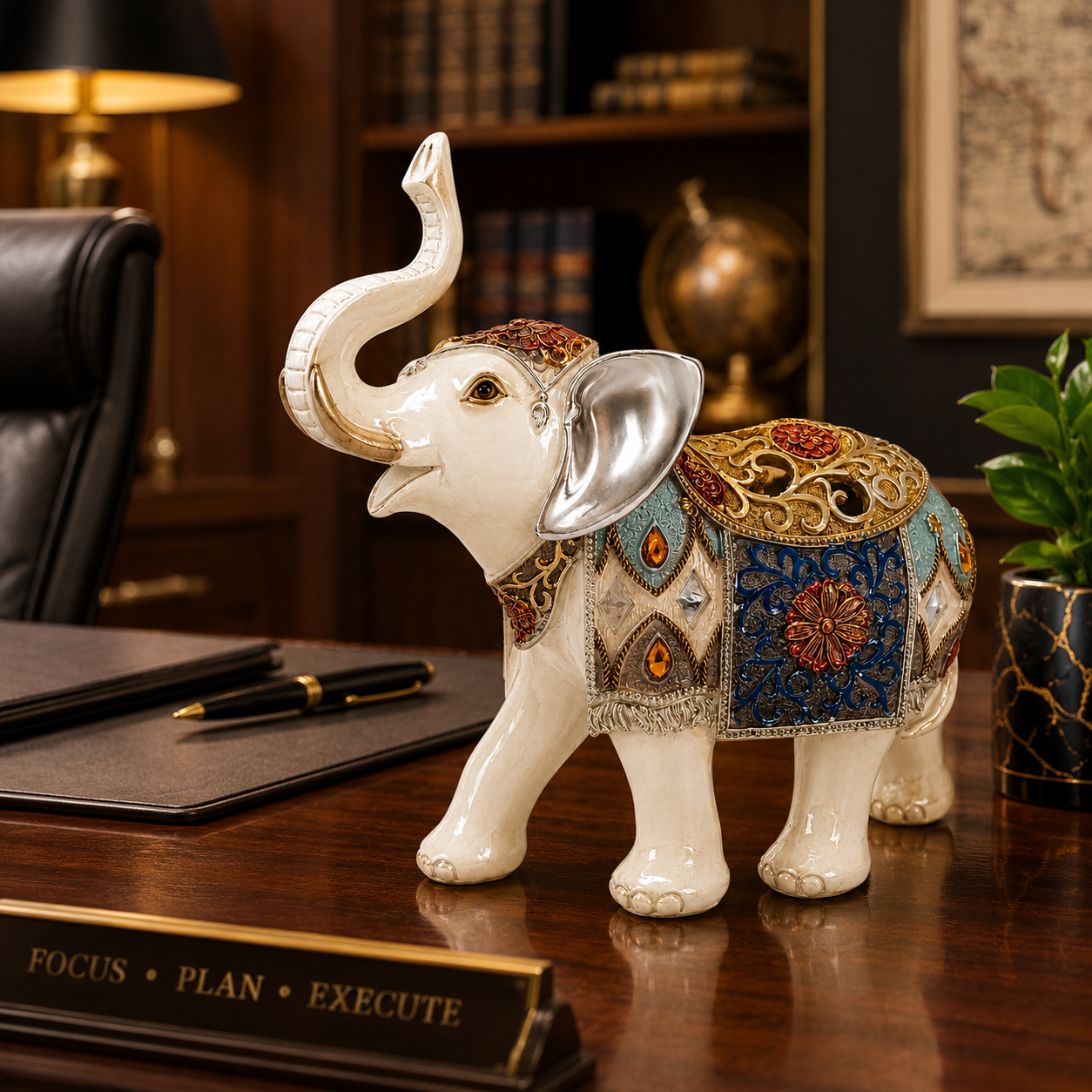 Royal Decorative Elephant Figurine