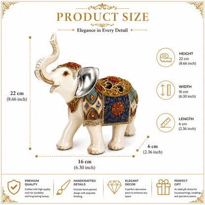 Royal Decorative Elephant Figurine