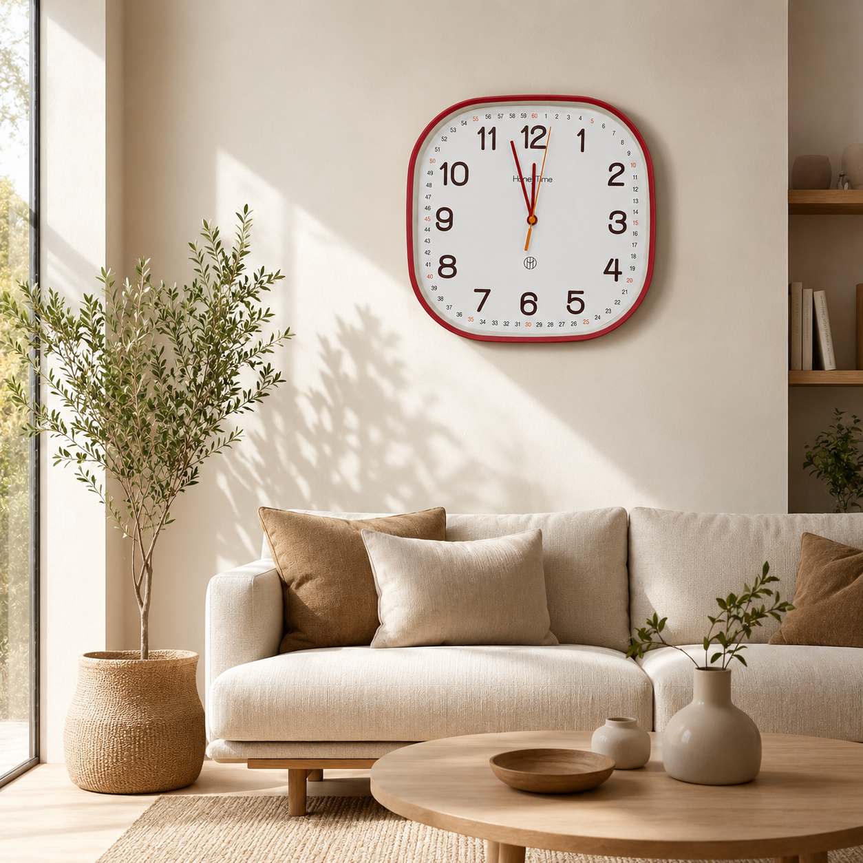 Square Wall Clock